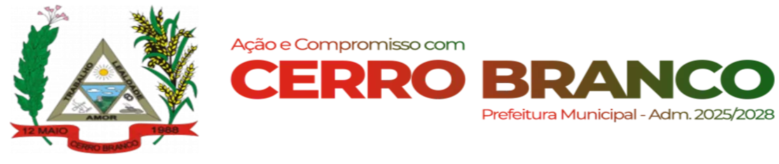 Contato - Prefeitura Municipal de Cerro Branco