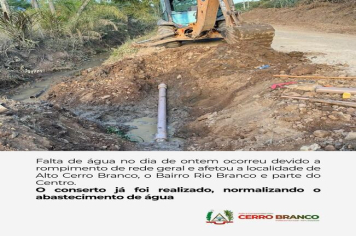 FALTA DE ÁGUA