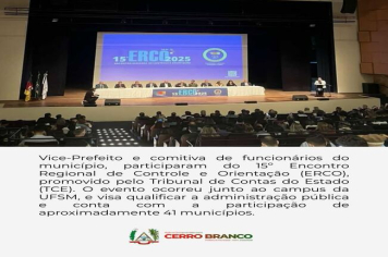 15º ENCONTRO REGIONAL DE CONTROLE E ORIENTAÇÃO