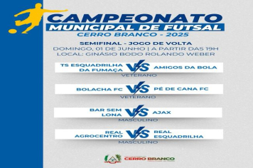 CAMPEONATO MUNICIPAL DE FUTSAL