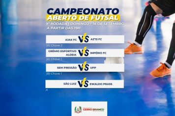 ABERTO DE FUTSAL