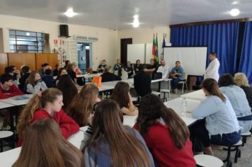 PSE 2023 debate saúde na Escola Estadual de Cerro Branco