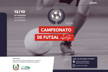 Novas rodadas dos Campeonatos de Futsal e de Bocha movimentam Cerro Branco