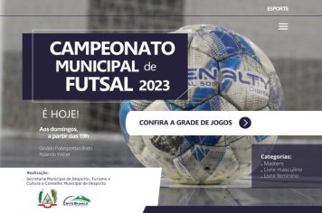 Cerro Branco dá a largada ao Campeonato Municipal de Futsal 2023