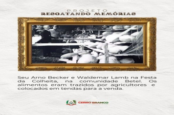 PROJETO RESGATANDO MEMÓRIAS