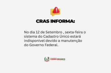 CRAS - INFORMAÇÃO