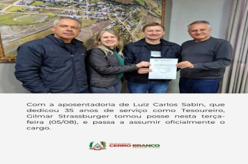 NOVO TESOUREIRO