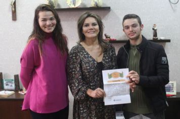 Comitiva de Candelária convida Cerro Branco para Festa da Colônia 2023 