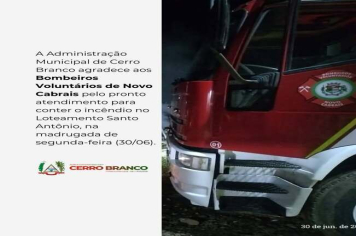 NOTA DE AGRADECIMENTO