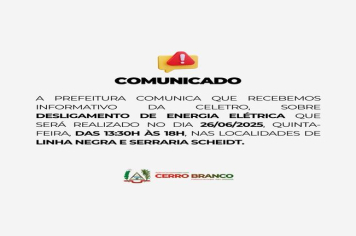 COMUNICADO DE DESLIGAMENTO