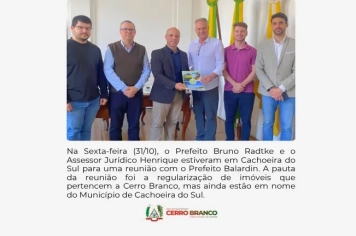 CERRO BRANCO E CACHOEIRA DO SUL DEBATEM REGULARIZAÇÃO DE IMÓVEIS