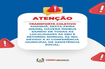 TRANSPORTE COLETIVO