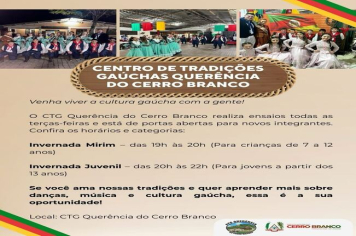 CTG QUERÊNCIA DE CERRO BRANCO