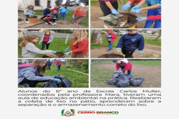 6º ANO DA EMEB CARLOS MÜLLER