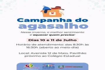 CAMPANHA DO AGASALHO