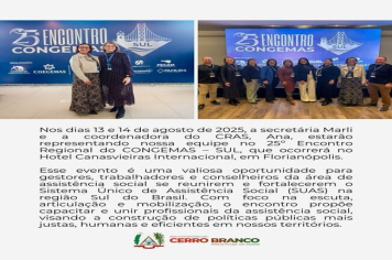 ENCONTRO REGIONAL DO CONGEMAS - SUL
