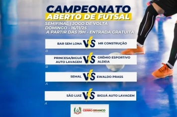 ABERTO DE FUTSAL