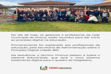 INÍCIO DO PROCESSO DIGITAL