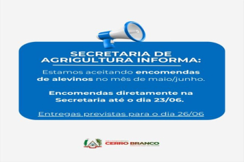ENCOMENDAS DE ALEVINOS