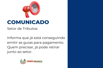 Comunicado Importante 