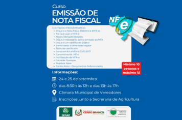 CURSO EMISSÃO DE NOTA FISCAL 