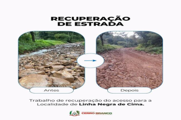 RECUPERAÇÃO DE ESTRADA