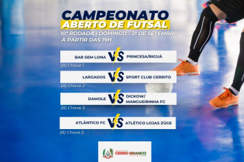 ABERTO DE FUTSAL