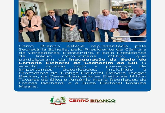 INAUGURAÇÃO