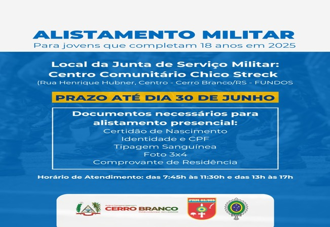 ALISTAMENTO MILITAR