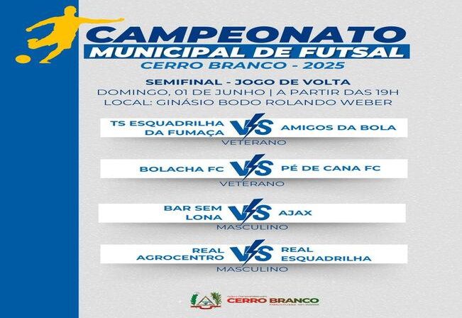 CAMPEONATO MUNICIPAL DE FUTSAL