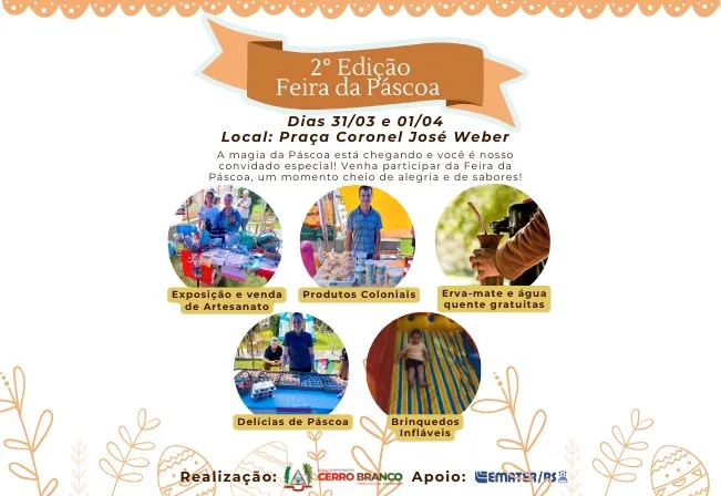 2º Edição Feira da Páscoa 
