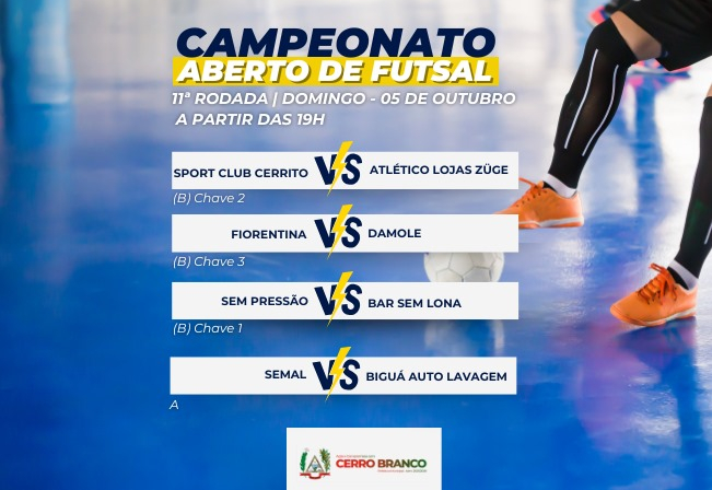 ABERTO DE FUTSAL