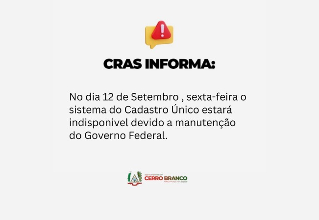 CRAS - INFORMAÇÃO