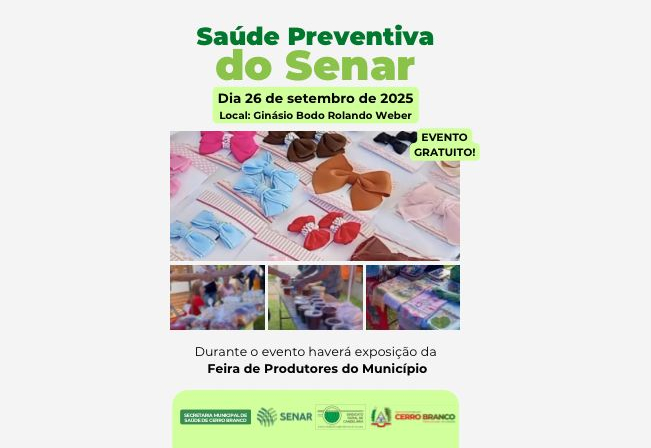 EVENTO SAÚDE PREVENTIVA DO SENAR - Feira de Produtores