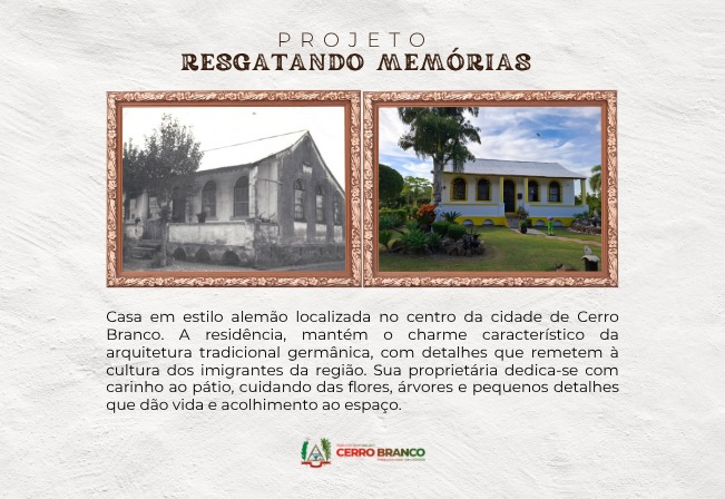 PROJETO RESGATANDO MEMÓRIAS