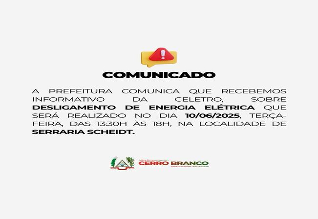 DESLIGAMENTO DE ENERGIA