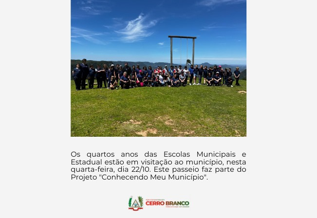 PROJETO: CONHECENDO MEU MUNICÍPIO