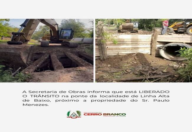 PONTE LINHA ALTA DE BAIXO