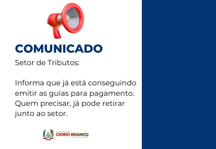 Comunicado Importante 